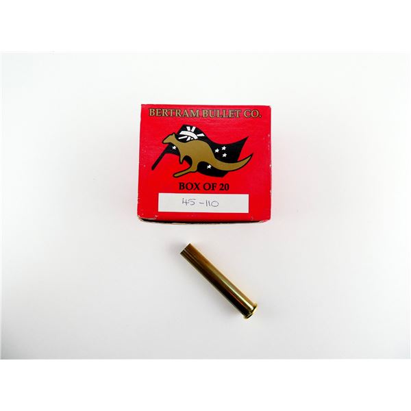 NEW NON-PRIMED BERTRAM BULLET .45-110 BRASS CASES LOT