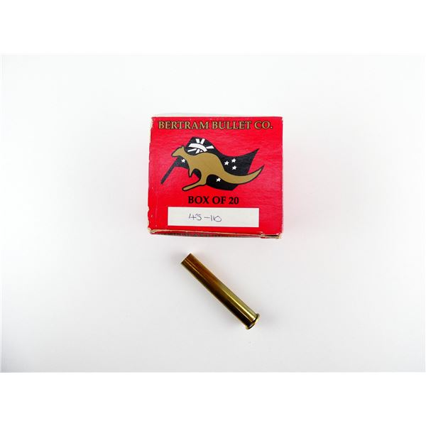 NEW NON-PRIMED BERTRAM BULLET .45-110 BRASS CASES LOT