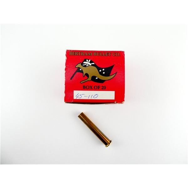 NEW NON-PRIMED BERTRAM BULLET .45-110 BRASS CASES LOT
