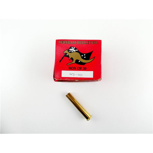 NEW NON-PRIMED BERTRAM BULLET .45-110 BRASS CASES LOT