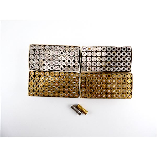 NON-PRIMED ASSORTED .38 SPL BRASS AND NICKEL CASES LOT