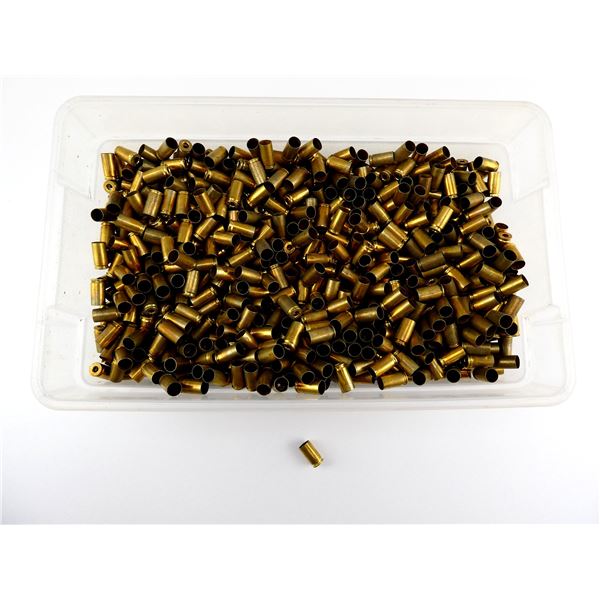NON-PRIMED ASSORTED 9MM LUGER BRASS CASES LOT