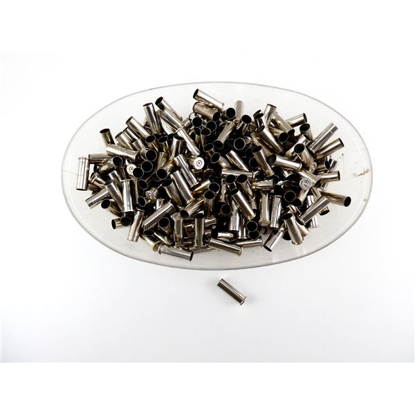 NON-PRIMED ASSORTED .38 SPL NICKEL CASES LOT