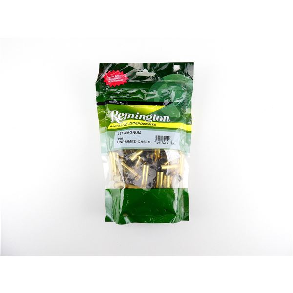 NEW NON-PRIMED REMINGTON .357 MAGNUM BRASS CASES LOT