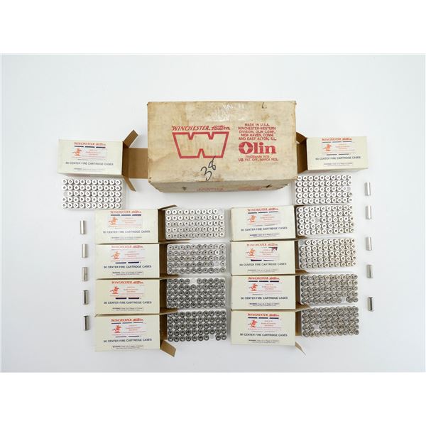 NEW NON-PRIMED WINCHESTER .38 SPL NICKEL CASES LOT
