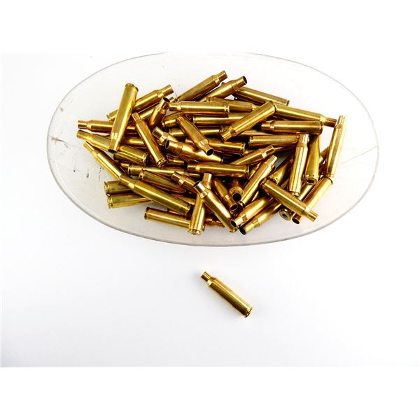 NON-PRIMED ASSORTED NEW NORMA 6.5 CARCANO AND .270 WIN BRASS CASES LOT