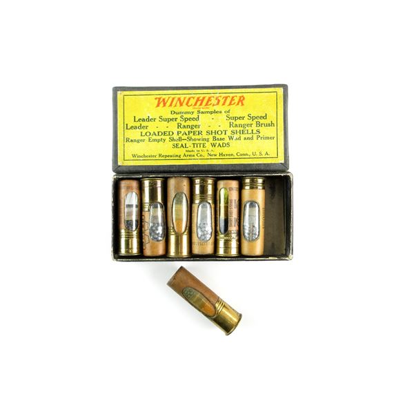 COLLECTIBLE WINCHESTER DUMMY SAMPLE AMMO LOT