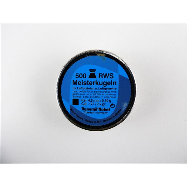 RWS .177 CALIBER PELLETS LOT