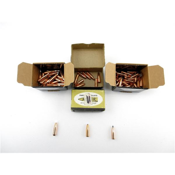 ASSORTED NOSLER .30 CALIBER BULLETS LOT