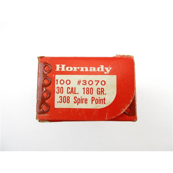 HORNADY .30 CALIBER BULLETS LOT