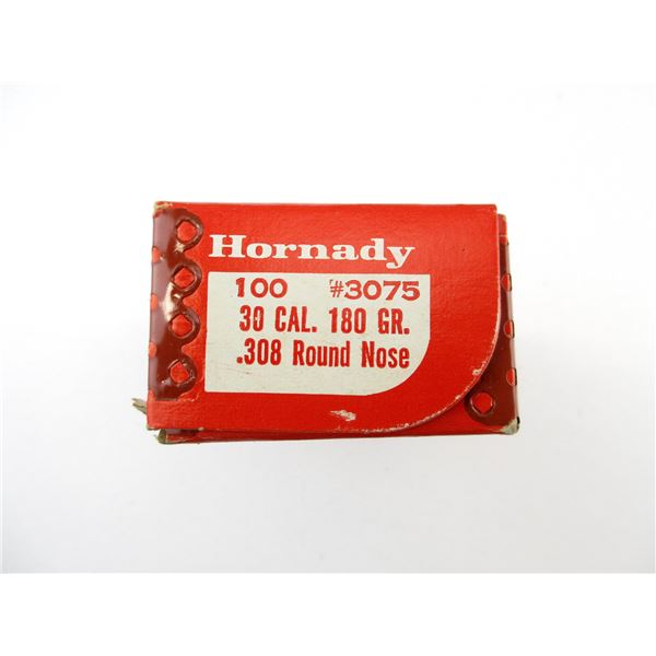 HORNADY .30 CALIBER BULLETS LOT