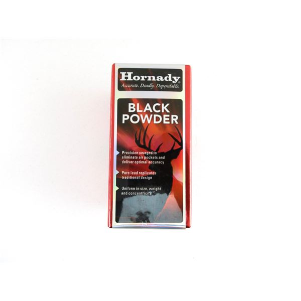 HORNADY BLACK POWDER .45 CALIBER LEAD BALLS LOT