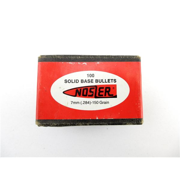 NOSLER 7MM CALIBER BULLETS LOT