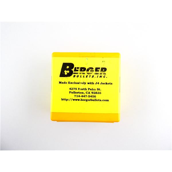 BERGER BULLETS .30 CALIBER BULLETS LOT