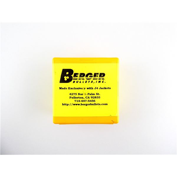 BERGER BULLETS .30 CALIBER BULLETS LOT