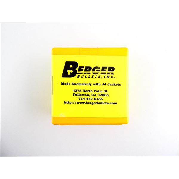 BERGER BULLETS .30 CALIBER BULLETS LOT