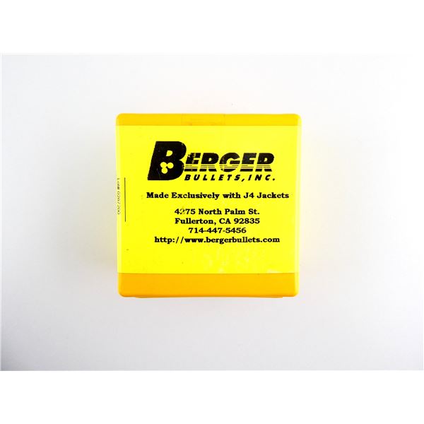 BERGER BULLETS .30 CALIBER BULLETS LOT