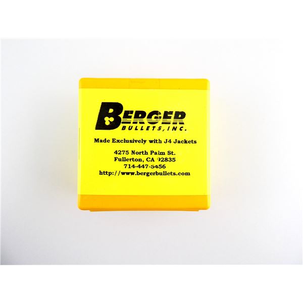BERGER BULLETS .30 CALIBER BULLETS LOT