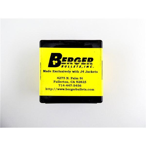 BERGER BULLETS .30 CALIBER BULLETS LOT