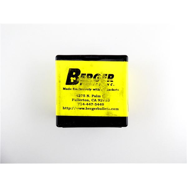 BERGER BULLETS .30 CALIBER BULLETS LOT