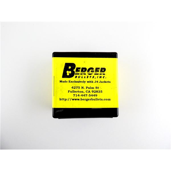 BERGER BULLETS .30 CALIBER BULLETS LOT