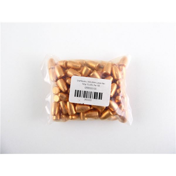 GRAF BULLET 8MM LEBEL REVOLVER BULLETS LOT