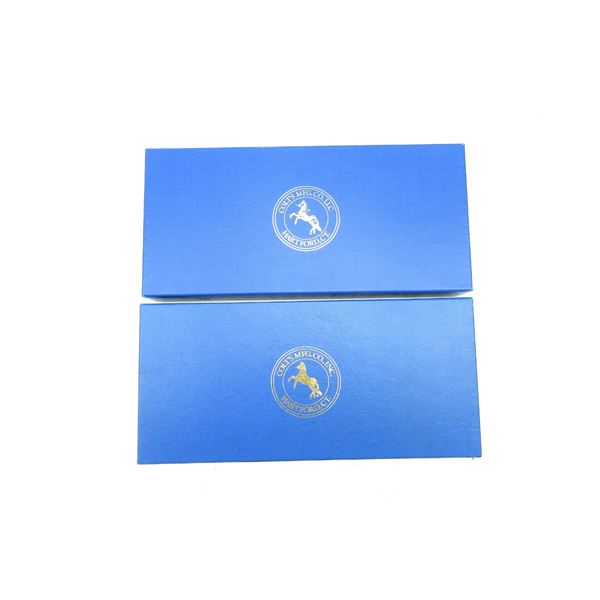 COLLECTIBLE COLT MFG CO EMPTY HANDGUN BOXES LOT