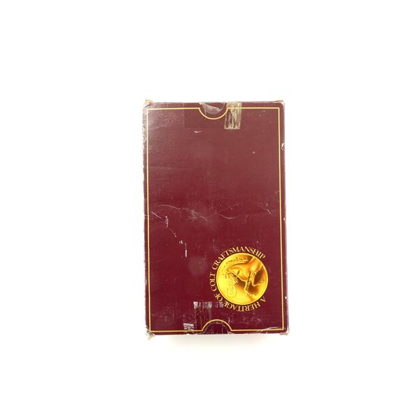 COLLECTIBLE COLT DELTA ELITE 10MM EMPTY HANDGUN BOX LOT