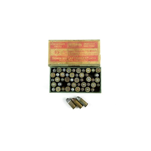 COLLECTIBLE .32 COLT AUTO AMMO LOT