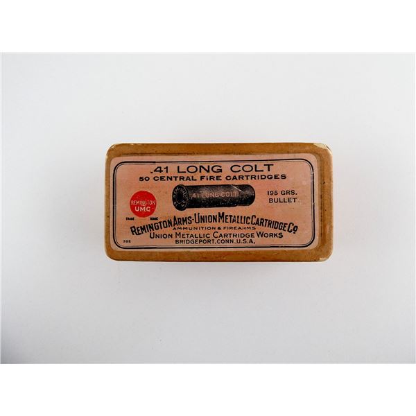 COLLECTIBLE REMINGTON .41 LONG COLT AMMO LOT
