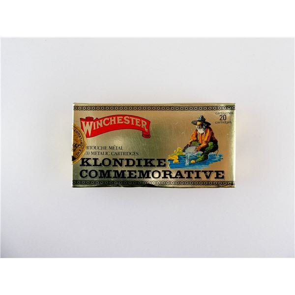WINCHESTER KLONDIKE COMMEMORATIVE .30-30 WIN AMMO LOT