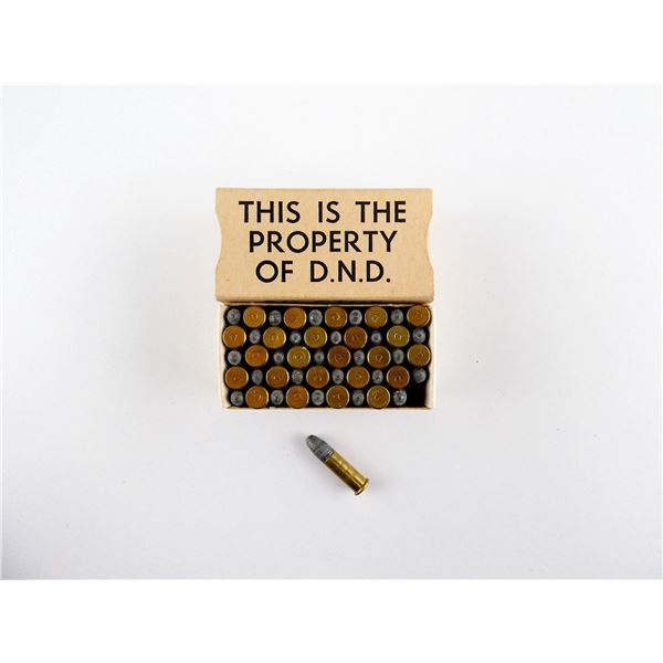 COLLECTIBLE DOMINION DND .22LR BALL AMMO LOT