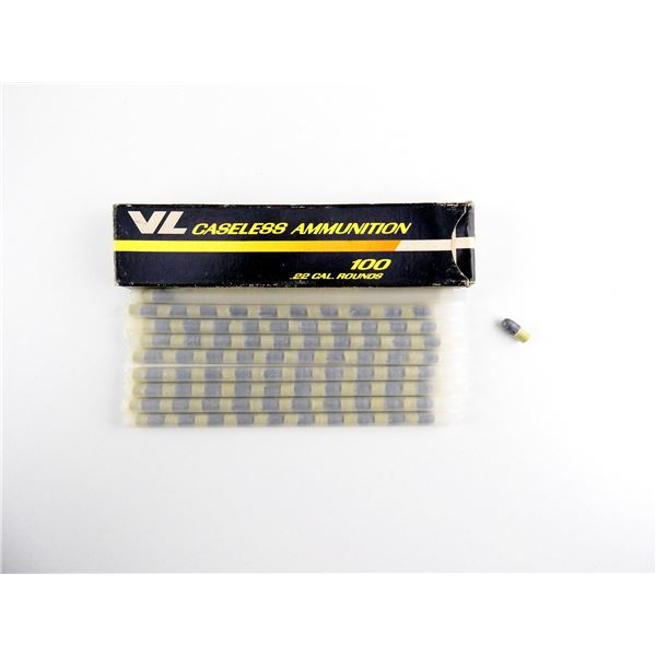 COLLECTIBLE VL DAISY .22 CALIBER CASELESS AMMO LOT