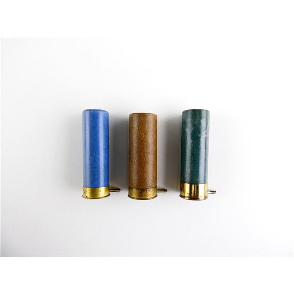 COLLECTIBLE ASSORTED PINFIRE SHOT SHELLS LOT