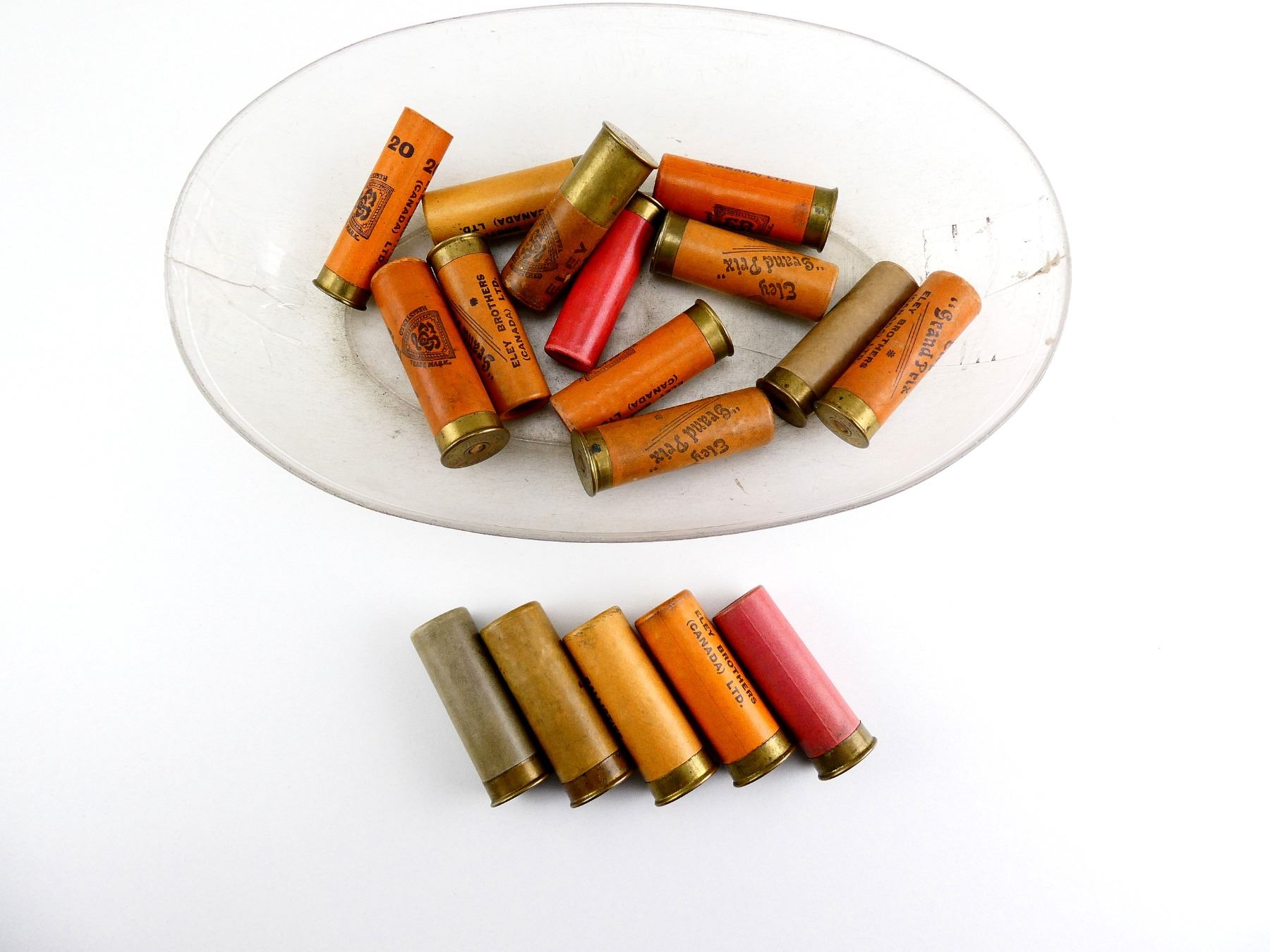 Hull And Shell Inventory COLLECTIBLE ASSORTED ELEY 10 GAUGE / 16 GAUGE / 12 GAUGE SHOT SHELLS ...