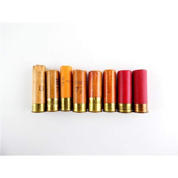 COLLECTIBLE ASSORTED CIL 20 GAUGE / 16 GAUGE 12 GAUGE 2 3/4" / 3" SHOT SHELLS AND NON-PRIMED SHOT SH