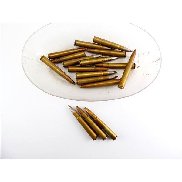 COLLECTIBLE ASSORTED .350 RIGBY NITRO MAGNUM AMMO LOT