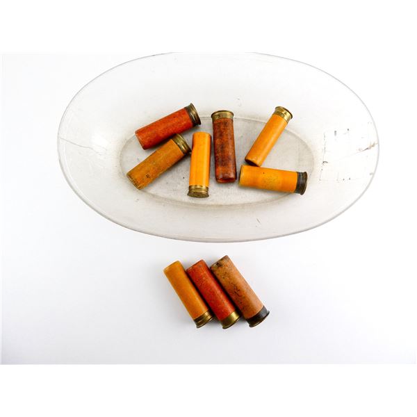 COLLECTIBLE ASSORTED DOMINION REGAL 12 GAUGE / 16 GAUGE AND 20 GAUGE 2 3/4" SHOT SHELL AMMO LOT