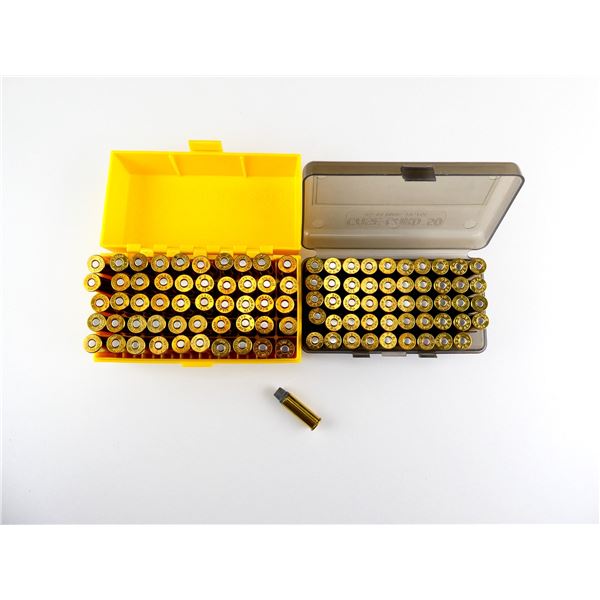 RELOADED ASSORTED .44 REM MAG AMMO LOT