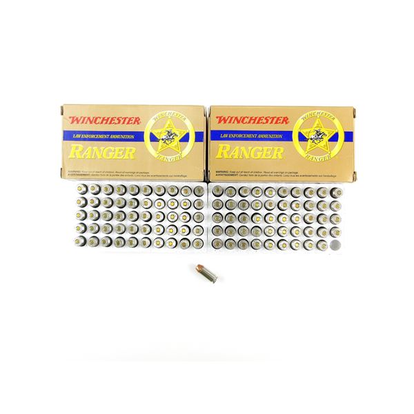 WINCHESTER LAW ENFORCEMENT .40 SMITH & WESSON AMMO LOT