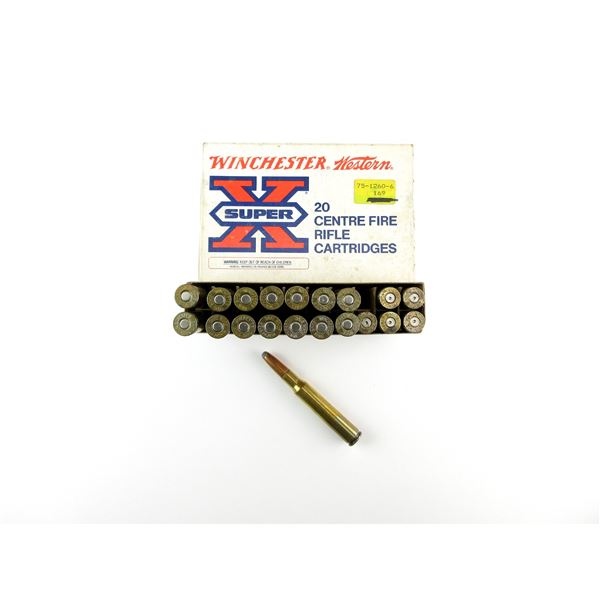 WINCHESTER .30-06 SPRG AMMO AND NON-PRIMED BRASS CASES LOT