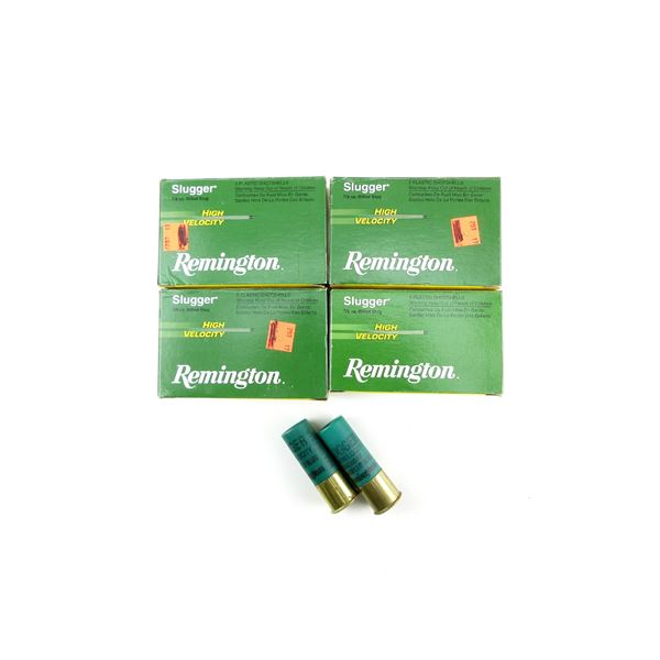 REMINGTON SLUGGER 12 GAUGE 2 3/4" AND 3" SHOT SHELL AMMO LOT