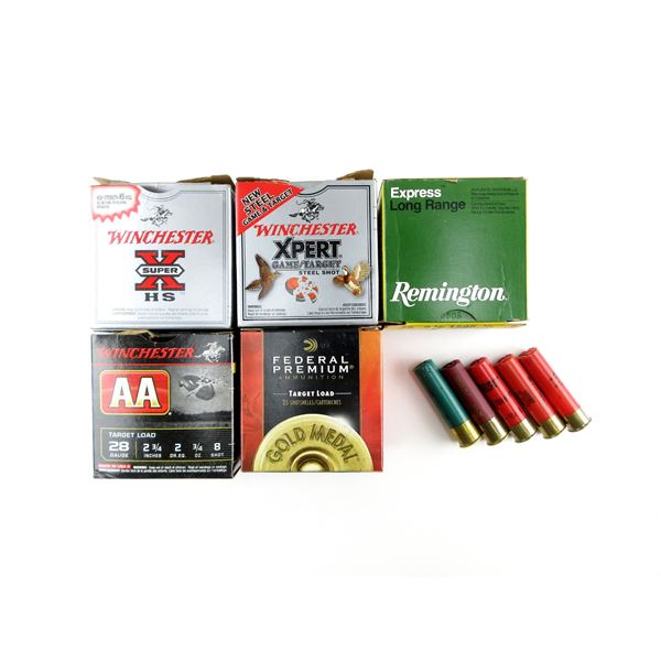 ASSORTED 28 GAUGE SHOT SHELL AMMO LOT