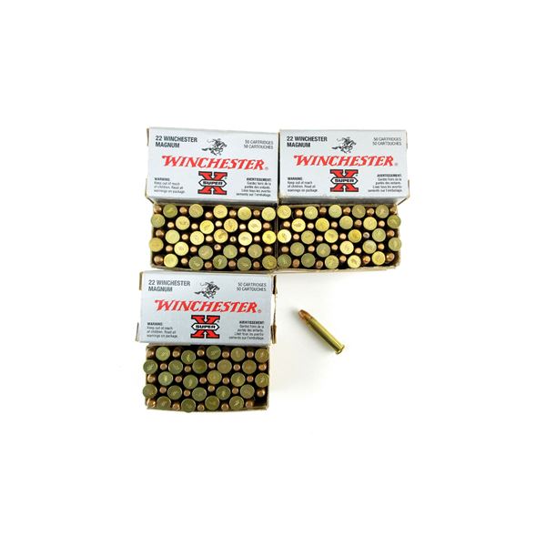 WINCHESTER .22 WIN MAG AMMO LOT