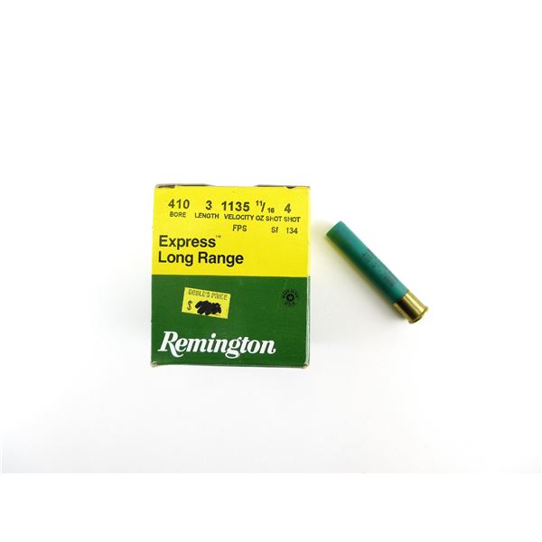 REMINGTON .410 GAUGE 3" SHOT SHELL AMMO LOT