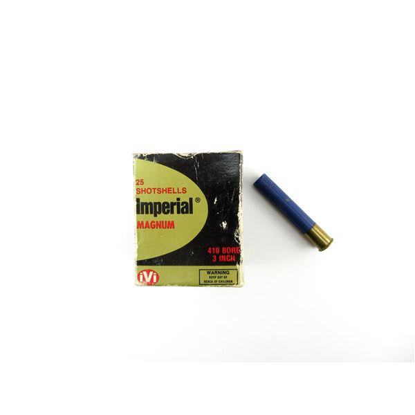 IMPERIAL .410 GAUGE 3" MAGNUM SHOT SHELL AMMO LOT