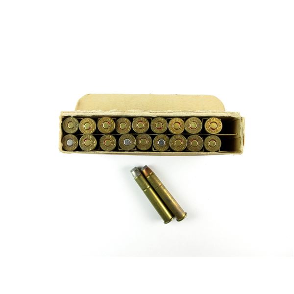 ASSORTED DOMINION .38-55 WIN AMMO LOT