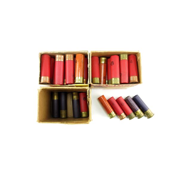 ASSORTED CANUCK 16 GAUGE 2 3/4" SHOT SHELL AMMO LOT