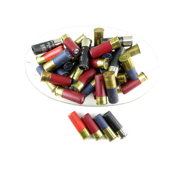 ASSORTED 12 GAUGE 2 3/4" SHOT SHELL AMMO LOT