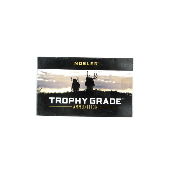 NOSLER TROPHY GRADE .30 NOSLER AMMO LOT